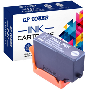 Inkoustové kazety pro Epson 202XL Expression Premium XP-6000 XP-6005 XP-6100 - GP-E202PBK - Photo Black