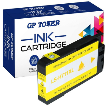 Kompatibilní inkoustová kazeta pro HP 711XL DesignJet T120 T150 T520 žlutá
