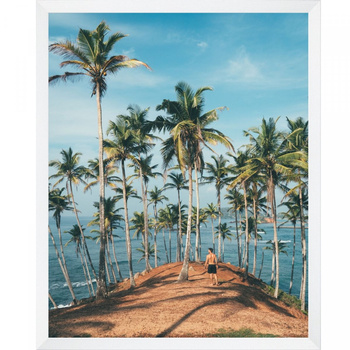 Fotorámeček 30x40 cm bílý - fotorámeček