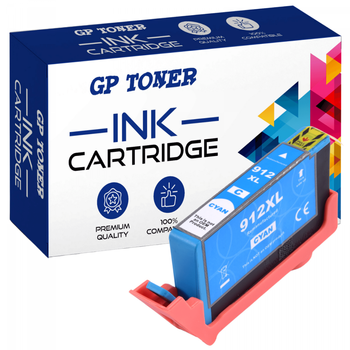Inkoustová kazeta pro HP 912 XL OFFICEJET PRO 8010 8013 8020 8023 8024 - GP-H912XL C