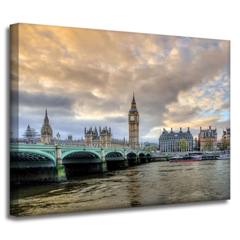 Obraz na plátně Architektura Londýn Big Ben 40X30 cm