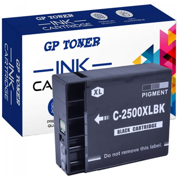 Náhradní inkoust pro Canon PGI-2500XLBK Maxify iB4000 iB4050 iB4150 MB5000 MB5155 MB5350 MG5450- GP-C2500XL BK