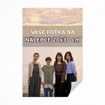 Nálepka na zeď s tvůrcem 20x30 cm