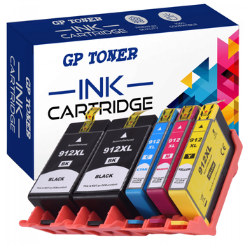 inkoustů pro HP 912 XL OFFICEJET PRO 8010 8013 8020 8023 8024 - GP-H912XL CMYKK