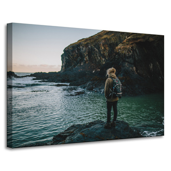 Obraz na plátně Hory Lezení Příroda Cliffs Příroda 90x60