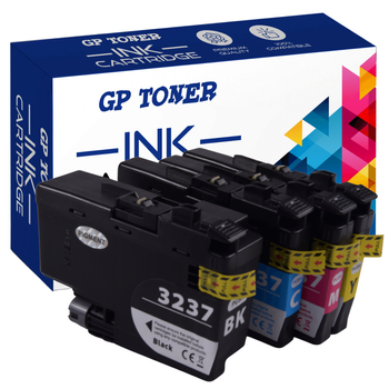 4x inkoustová kazeta pro Brother LC3237 MFC-J5945dw MFC-J6945dw Kit