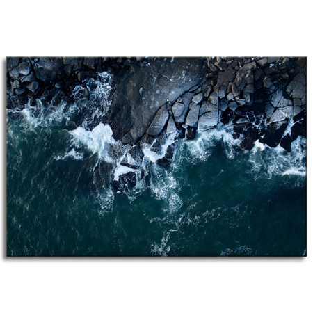 Obraz na plátně Nature Waves Sea Rocky Beach 90x60