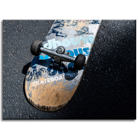 Plátno pro mládež Skateboard 40x30 cm
