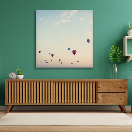 Obraz na plátně Youth Balloons Sky 80x80