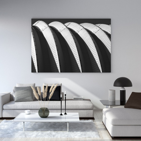 Obraz na plátně Abstrakce Abstrakce budova 40x30 cm