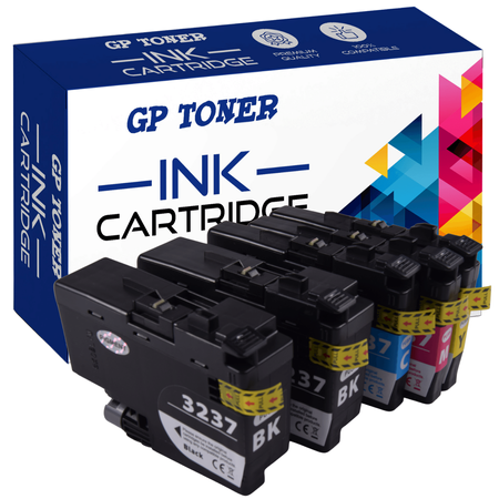 5x inkoustová kazeta pro Brother LC3237 MFC-J5945dw MFC-J6945dw Kit