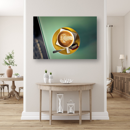 Obraz na plátně Coffee Vintage Stylish Cafe 90x60