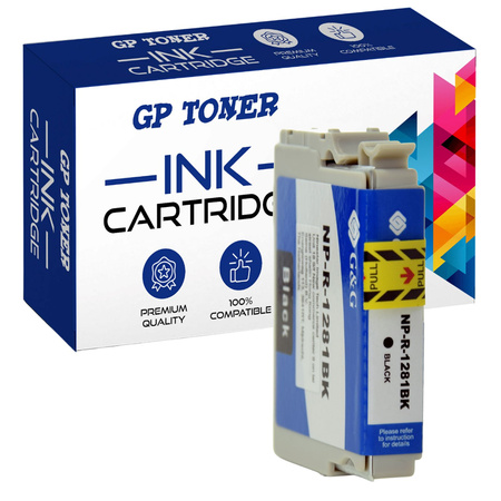 Kompatibilní inkoustová kazeta Epson T1281 S22, SX125, SX235, SX420, SX425, SX435, SX445, BX305 - BLACK GP-E1281BK