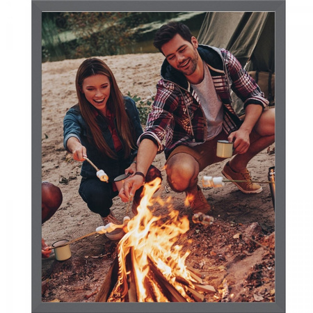 Fotorámeček 50x70 cm kámen šedý - fotorámeček