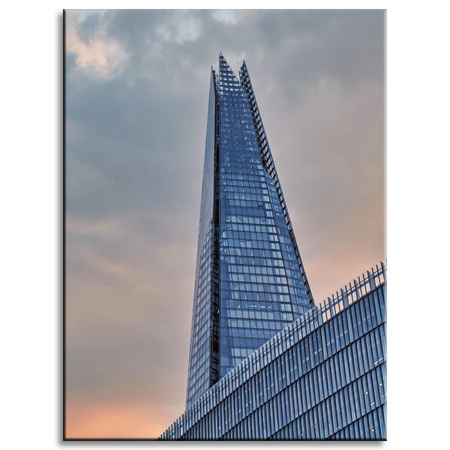 Obraz na plátně Architektura mrakodrap Perspektiva 30x40 cm