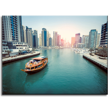 Obraz na plátně Architektura Pohled na mrakodrapy 40X30 cm