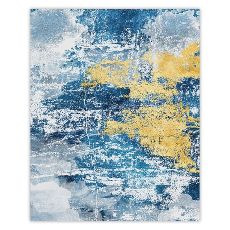 Plakát Abstract_7 24X30 cm + šedý kamenný rám