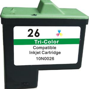Náhradní inkoustová barva pro tiskárnu Lexmark X2200, Zi3 ( 10N0026 č. 26)