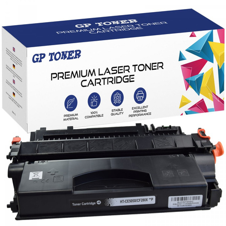 Kompatibilní tonerová kazeta pro HP LaserJet P2055 P2055d P2055dn P2055x Pro 400 M401dn Pro 400 M401dne Pro 400 M401a CE505X/CF280X GP-H505/280X