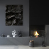 Obraz na plátně Příroda Černé skály 30x40 cm