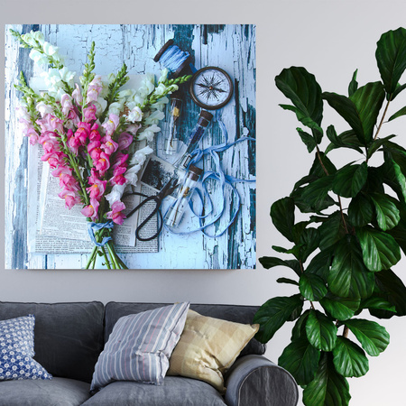 Obrazna plátně Botanika Kytice z hledíků 40x40 cm