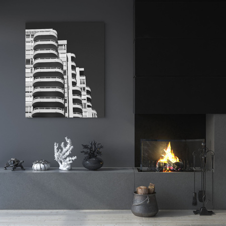 Obraz na plátně Architektura Balkony budovy_2 30x40 cm