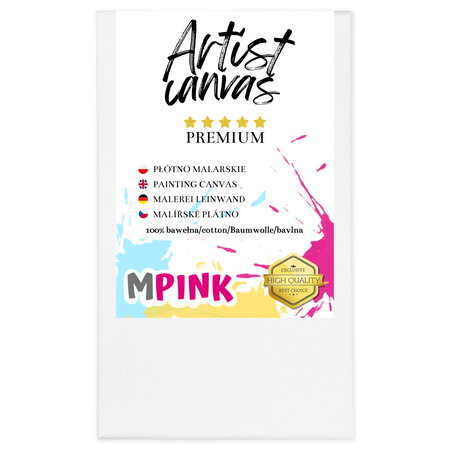 Malířské plátno 40X70 cm Bílé plátno Ideální pro malování