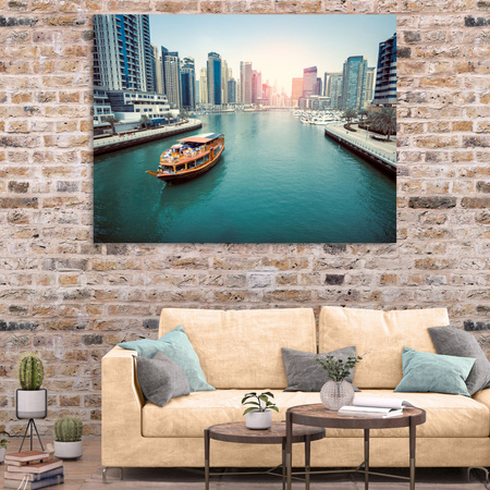 Obraz na plátně Architektura Pohled na mrakodrapy 120X60 cm