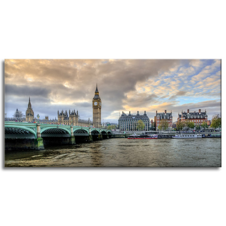 Obraz na plátně Architektura Londýn Big Ben 120X60 cm