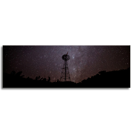 Obraz na plátně Space Shooting stars 120x40 cm