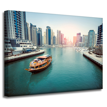 Obraz na plátně Architektura Pohled na mrakodrapy 40X30 cm