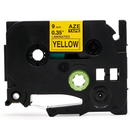 Náhrada pásky pro Brother TZ-621 Black na žluté