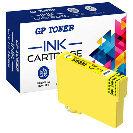 Kompatibilní náhradní inkoust pro Epson Expression Home XP 5200 WorkForce 2960 Series GP-E503XL Y žlutá