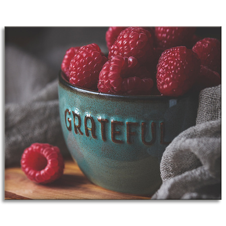 Obraz na plátně Malinová kuchyně 100x80 cm