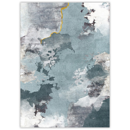 Plakát Abstrakce_2 21X29,7 cm + rám z šedého kamene