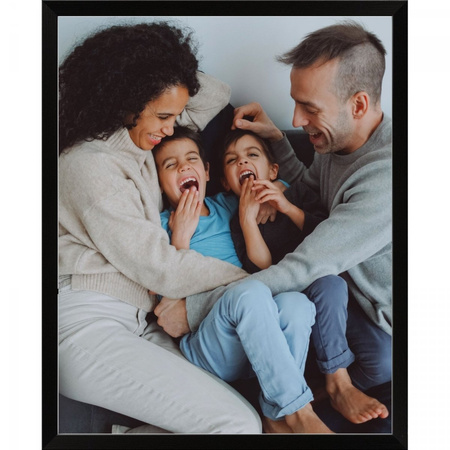 Fotorámeček 40x50 cm černý - fotorámeček