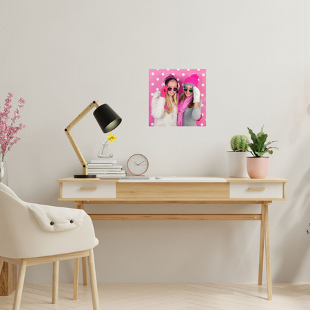 Nálepka na zeď s tvůrcem 30x30 cm