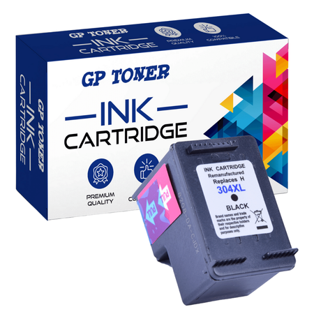 Kompatibilní inkoustová kazeta pro HP 304 XL Deskjet 2620 2630 2632 2633 3720 - GP-H304XL Černá
