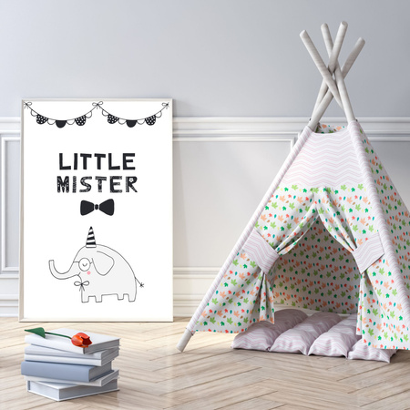 Malý panáček narozeninový plakát 21X29,7 cm