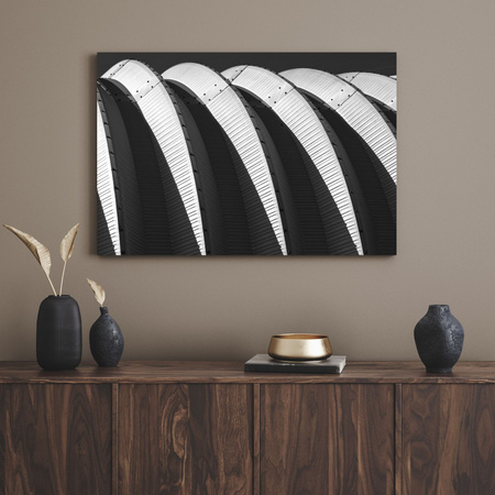 Obraz na plátně Abstrakce Abstrakce budova 40x30 cm