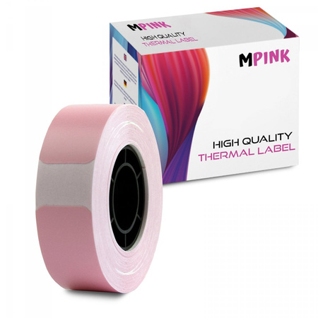 Papír na štítky s tepelnou páskou MP-RL-15*30*230PT-CP Cherry Blossom Pink
