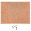 Korková deska dřevěný rám 90x60 cm - TKD-9060