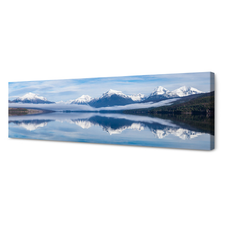 Obraz Přírodní jezero McDonald Panorama 120X40 cm