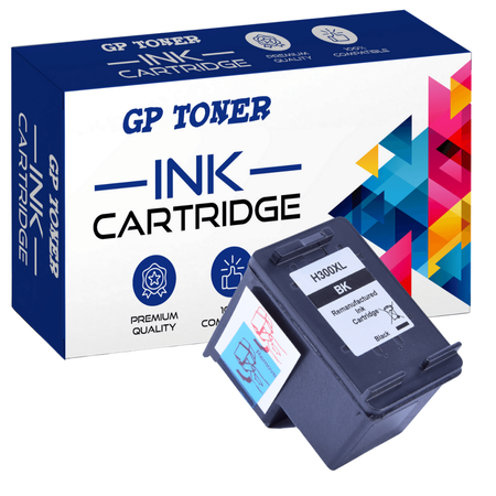 Inkoustová cartridge pro HP 300XL DeskJet D2560 F4580 F2480 F4210 F2420 - náhradní GP-H300XLBK Černá