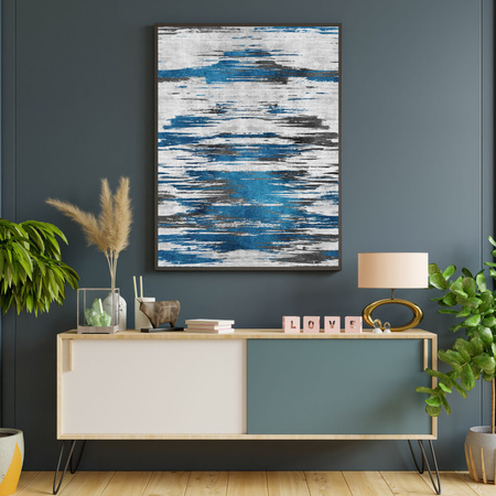 Plakát Abstract_8 21X29,7 cm + šedý kamenný rám