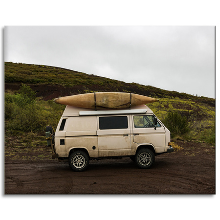 Obraz na plátně Vintage Campervan 100x80 cm