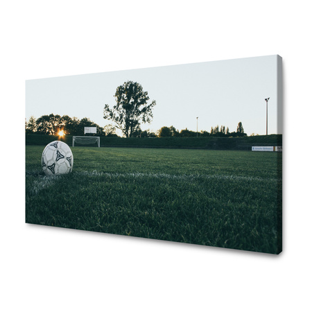Obraz na plátně Plátno pro mládežnický fotbal 100x80 cm