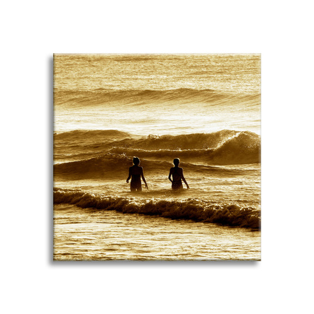 Obraz na plátně People Ocean 40x40 cm