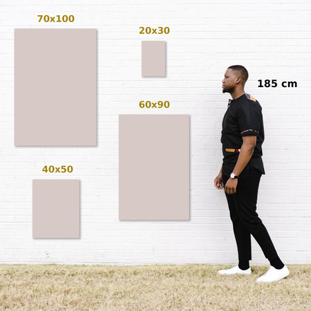 Nálepka na zeď s tvůrcem 20x30 cm