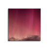 Obraz na plátně Space Aurora Borealis Red Sky 90x90